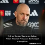 Erik ten Hag dan Manchester United: Antara Ancaman Pemecatan dan Harapan Kebangkitan